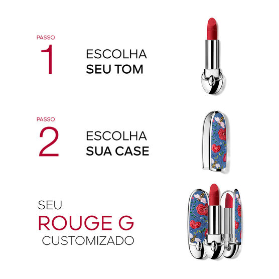 ROUGE G Case Floral Denim Love Jea